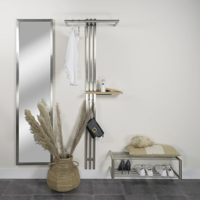 SOENZ Schoenenrek | RVS | 34x80x23 Spinder Design-Schoenenrekken-Spinder