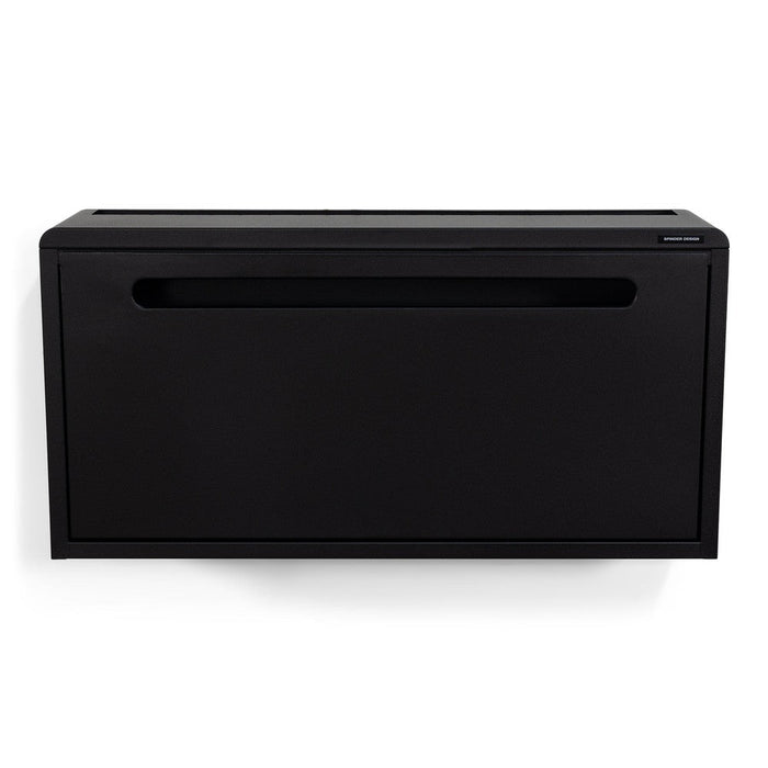 SPORTIVA Schoenenkast | Zwart | Staal | 18x76x38 Spinder Design-Schoenenrekken-Spinder