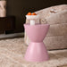 STARFURN Bijzettafel Abbey Roze Mangohout 33 cm 33x33x45 cm-Bijzettafels-Starfurn