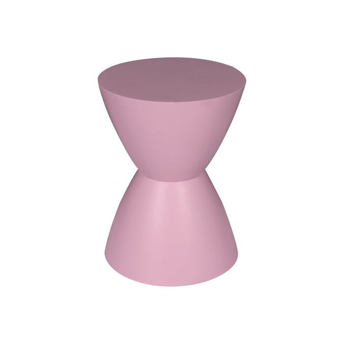 STARFURN Bijzettafel Abbey Roze Mangohout 33 cm 33x33x45 cm-Bijzettafels-Starfurn