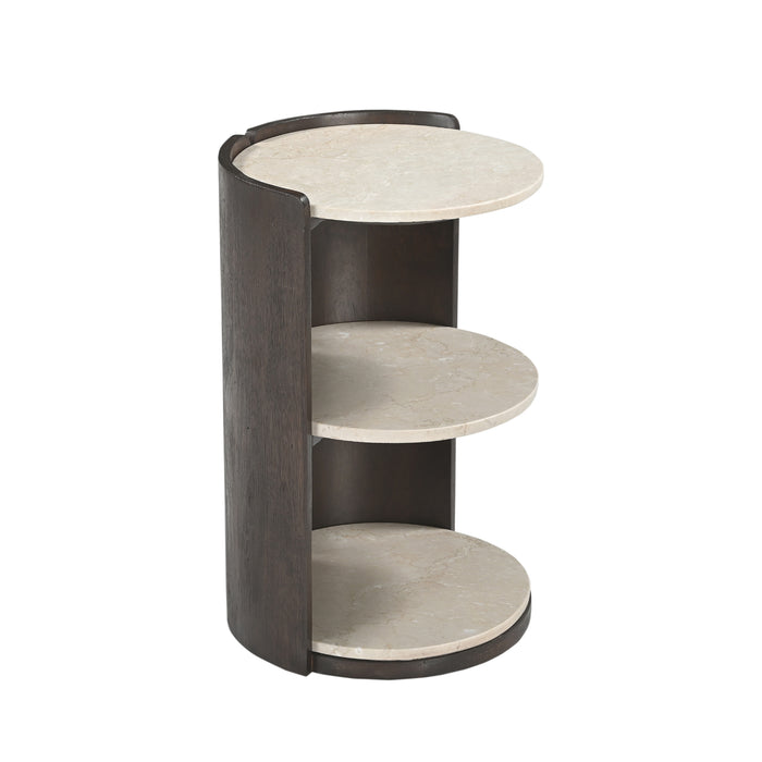 STARFURN Bijzettafel Alva Marmer 70 cm