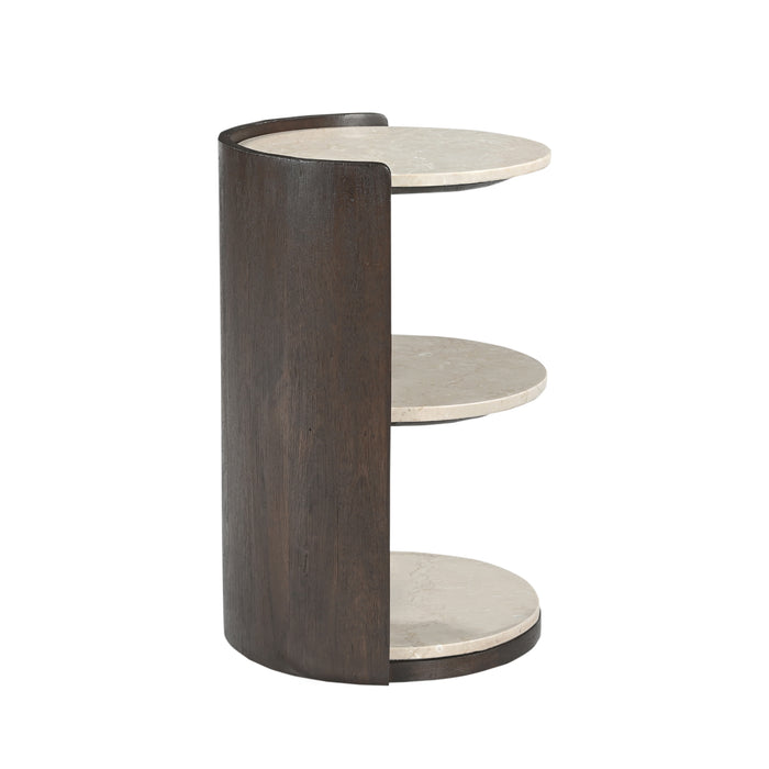 STARFURN Bijzettafel Alva Marmer 70 cm