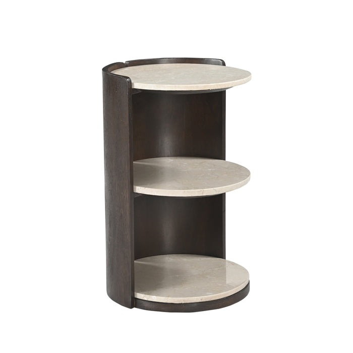 STARFURN Bijzettafel Alva Marmer 70 cm