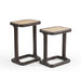 STARFURN Bijzettafel Arvid Bruin Mangohout 39 cm 39x29x58 cm-Bijzettafels-Starfurn