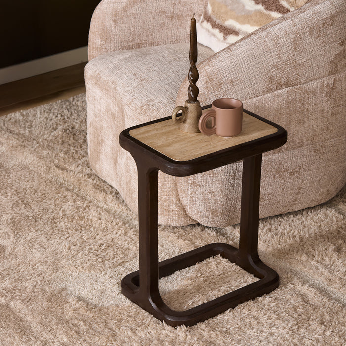 Beistelltisch Arvid Braunes Mangoholz 39 cm