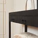 STARFURN Bijzettafel Boaz Zwart 150 cm 150x35x76 cm-Bijzettafels-Starfurn