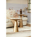 STARFURN Bijzettafel Essy Groot Wit marmer 45 cm 45x45x50 cm-Bijzettafels-Starfurn