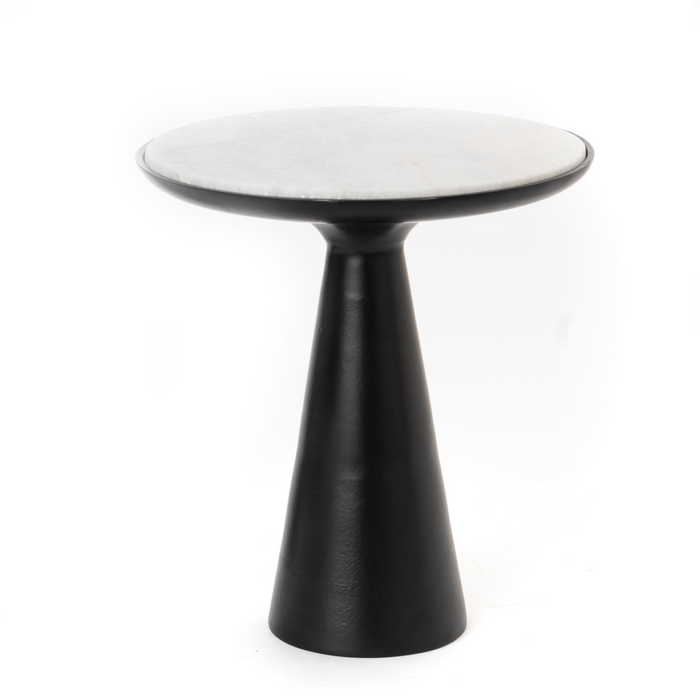 STARFURN Bijzettafel Essy Zwart 45 cm 46x46x50 cm-Bijzettafels-Starfurn