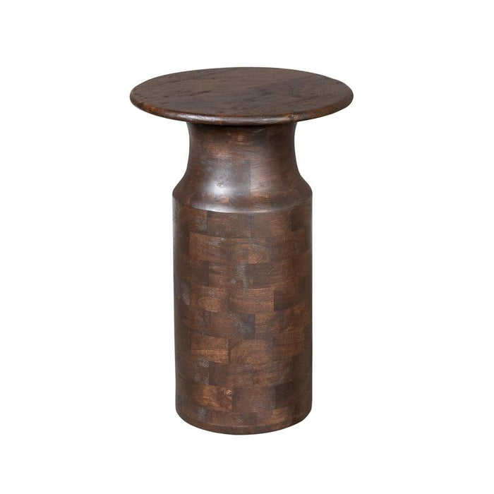 STARFURN Bijzettafel Mason Bruin Mangohout 40 cm 40x40x60 cm-Bijzettafels-Starfurn