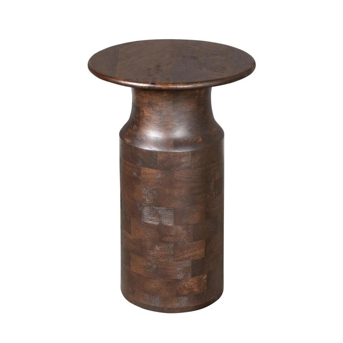 STARFURN Bijzettafel Mason Bruin Mangohout 40 cm 40x40x60 cm-Bijzettafels-Starfurn