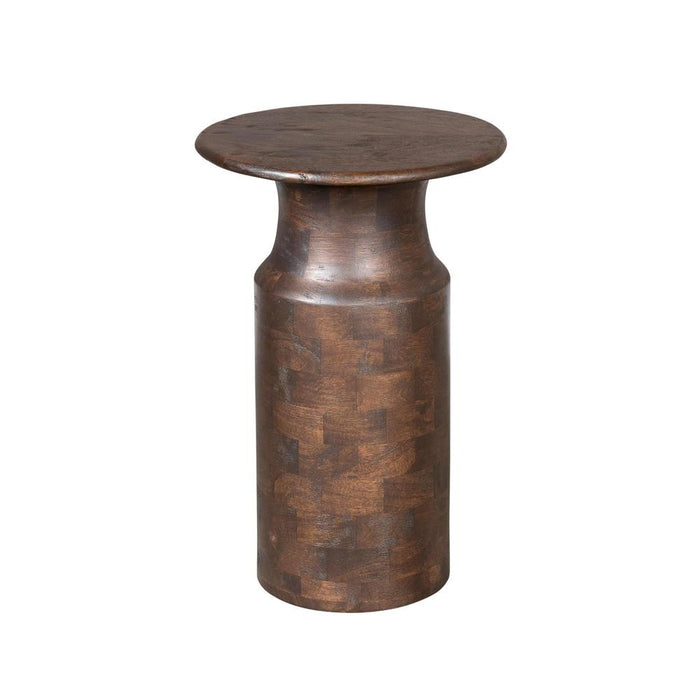 STARFURN Bijzettafel Mason Bruin Mangohout 40 cm 40x40x60 cm-Bijzettafels-Starfurn