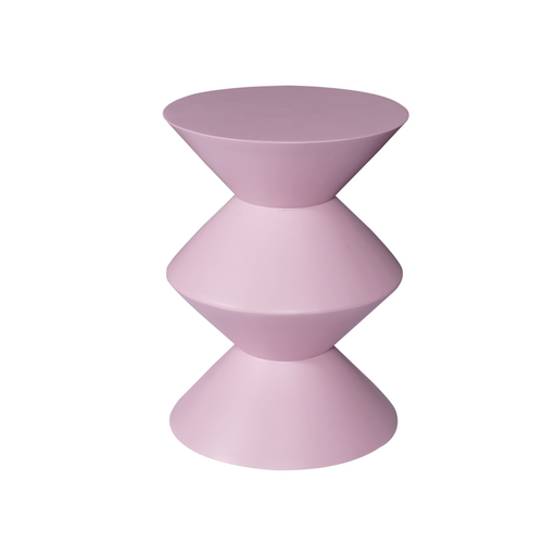 STARFURN Bijzettafel Roze Mangohout 33 cm 33x33x45 cm-Bijzettafels-Starfurn
