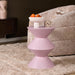 STARFURN Bijzettafel Roze Mangohout 33 cm 33x33x45 cm-Bijzettafels-Starfurn
