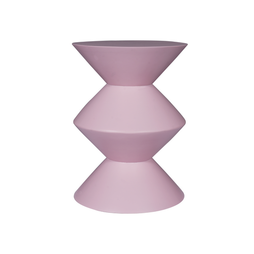 STARFURN Bijzettafel Roze Mangohout 33 cm 33x33x45 cm-Bijzettafels-Starfurn