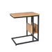 STARFURN Bijzettafel Slider Naturel Metaal 48x32 cm STF STF-3041-Bijzettafels-Starfurn