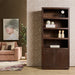 STARFURN Boekenkast Brussel Bruin 90 cm 90x45x200 cm-Boekenkasten-Starfurn