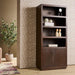 STARFURN Boekenkast Brussel Bruin 90 cm 90x45x200 cm-Boekenkasten-Starfurn