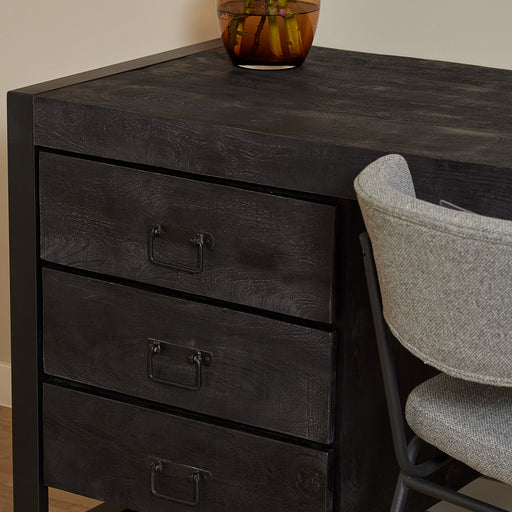 STARFURN Bureau Boaz Zwart 145x58x74 cm-Bureaus-Starfurn
