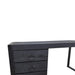 STARFURN Bureau Boaz Zwart 145x58x74 cm-Bureaus-Starfurn