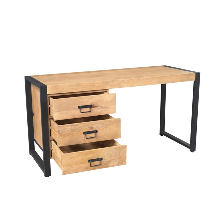STARFURN Bureau Britt Mangohout Naturel 145cm-Bureaus-Starfurn