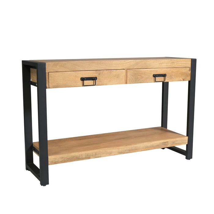 STARFURN Consoletafel Britt Mangohout Naturel 120cm-Consoletafels-Starfurn