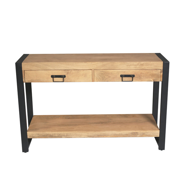 STARFURN Consoletafel Britt Mangohout Naturel 120cm-Consoletafels-Starfurn