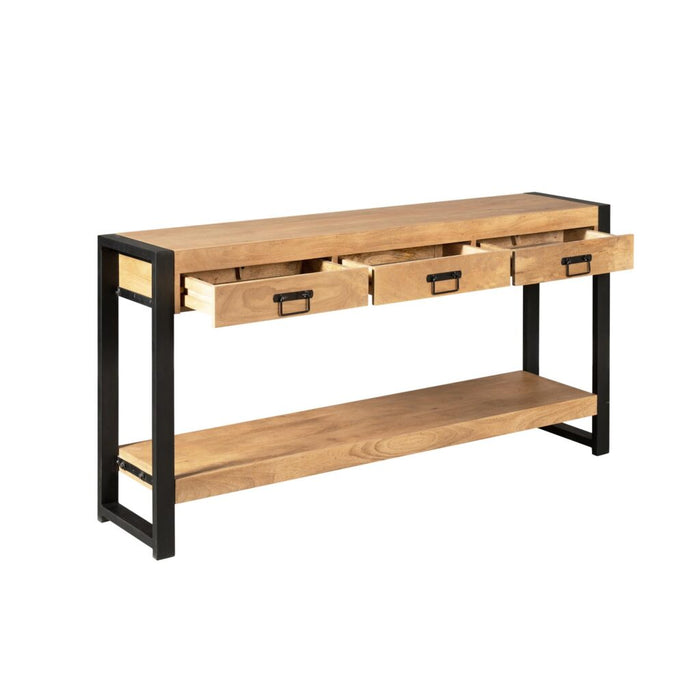 STARFURN Consoletafel Britt Mangohout Naturel 150cm-Consoletafels-Starfurn