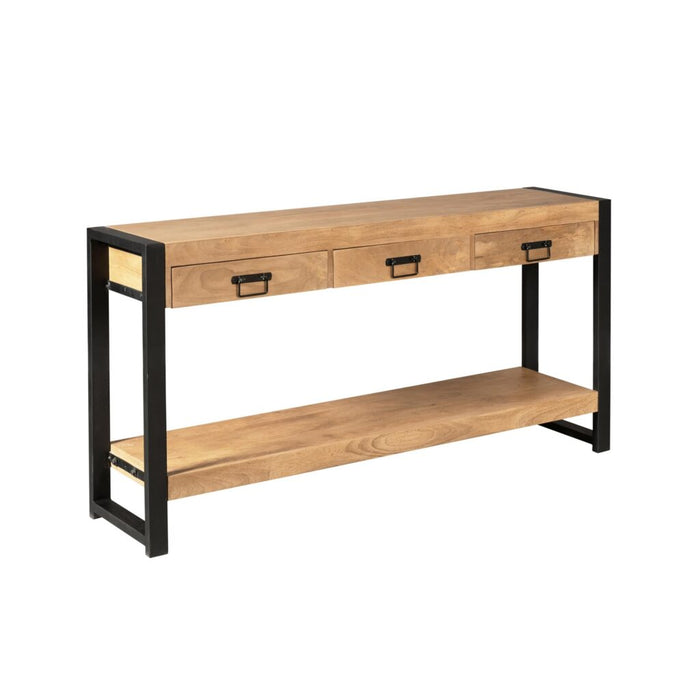 STARFURN Consoletafel Britt Mangohout Naturel 150cm-Consoletafels-Starfurn