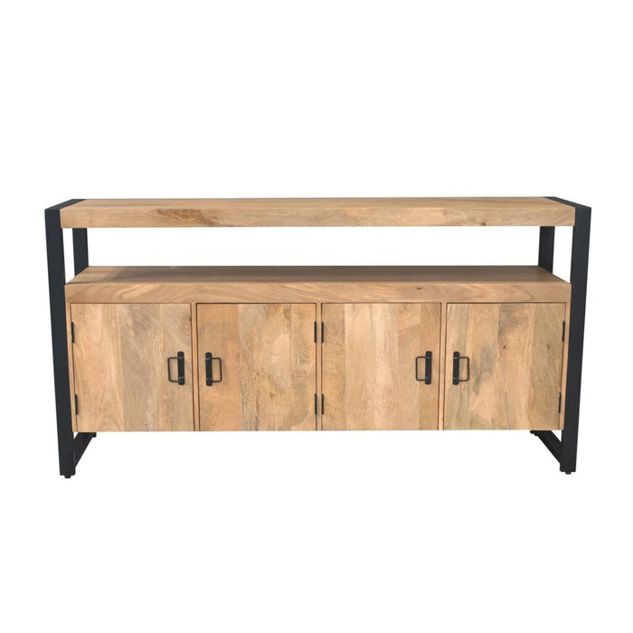 STARFURN Dressoir Britt Mangohout Naturel 175cm-Dressoirs-Starfurn