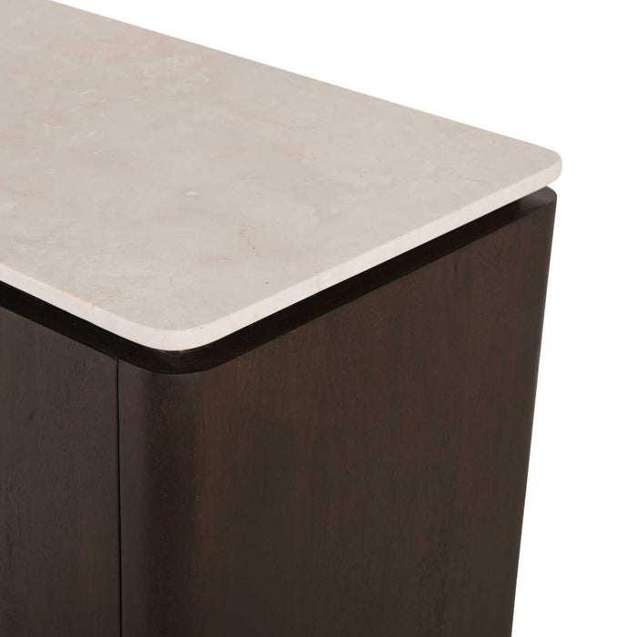STARFURN Dressoir Dallas Bruin Mangohout 100 cm-Dressoirs-Starfurn