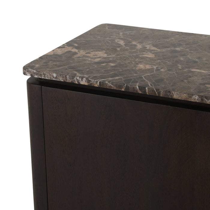 STARFURN Dressoir Dallas Bruin Mangohout 100 cm-Dressoirs-Starfurn