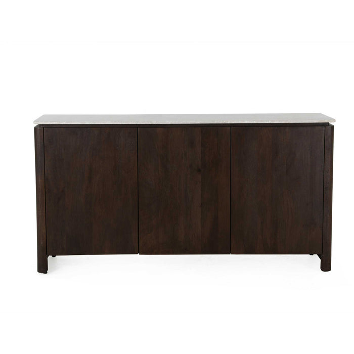 STARFURN Dressoir Dallas Bruin Mangohout 165 cm-Dressoirs-Starfurn