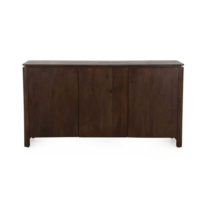 STARFURN Dressoir Dallas Bruin Mangohout 165 cm-Dressoirs-Starfurn
