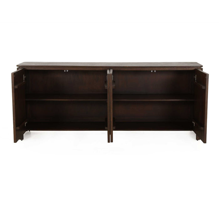 STARFURN Dressoir Dallas Bruin Mangohout 210 cm-Dressoirs-Starfurn