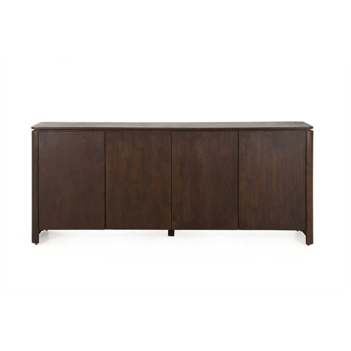 STARFURN Dressoir Dallas Bruin Mangohout 210 cm-Dressoirs-Starfurn