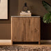STARFURN Dressoir Dallas Naturel Mangohout 100 cm-Dressoirs-Starfurn