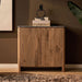 STARFURN Dressoir Dallas Naturel Mangohout 100 cm-Dressoirs-Starfurn