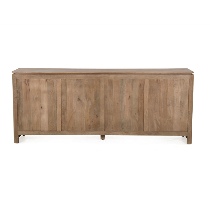 STARFURN Dressoir Dallas Naturel Mangohout 210 cm-Dressoirs-Starfurn