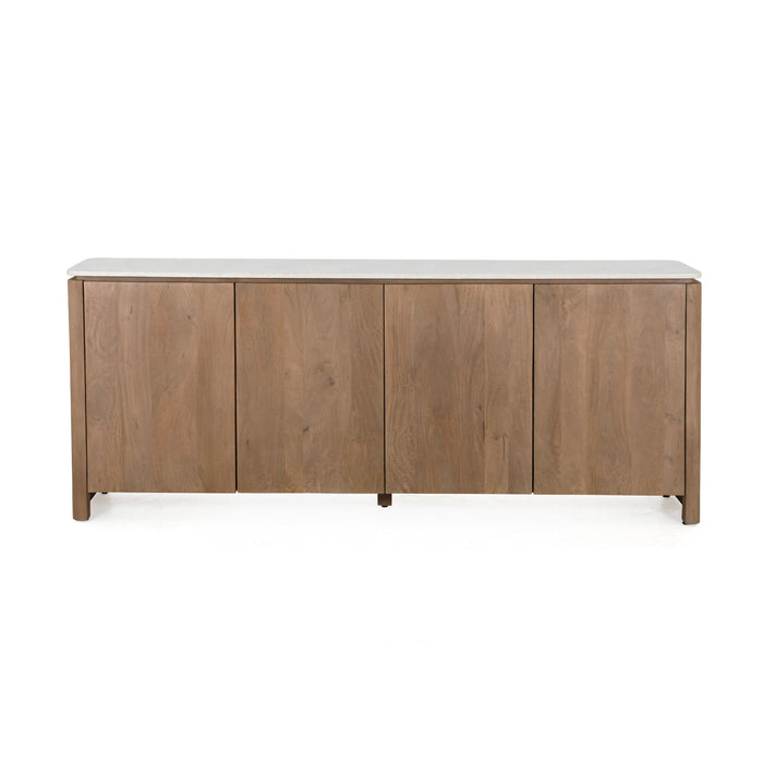 STARFURN Dressoir Dallas Naturel Mangohout 210 cm-Dressoirs-Starfurn
