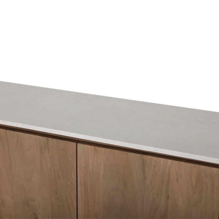 STARFURN Dressoir Dallas Naturel Mangohout 210 cm-Dressoirs-Starfurn
