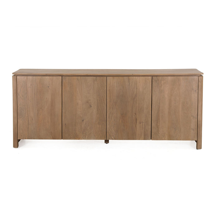 STARFURN Dressoir Dallas Naturel Mangohout 210 cm-Dressoirs-Starfurn
