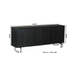 STARFURN Dressoir Madison 210 cm 210x45x85 cm-Dressoirs-Starfurn
