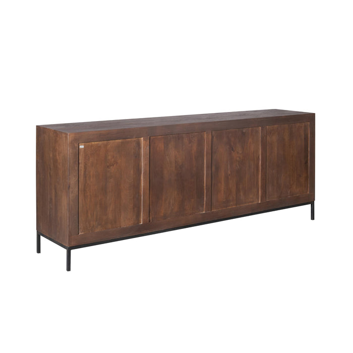 STARFURN Dressoir Madison Bruin 210 cm 210x45x85 cm-Dressoirs-Starfurn