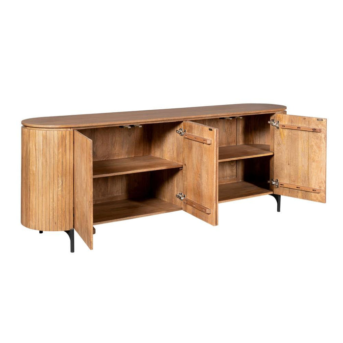 STARFURN Dressoir Solana 210 cm Naturel 210x45x90 cm-TV-meubels-Starfurn