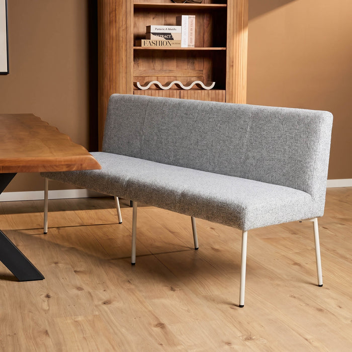 STARFURN Eetkamerbank Riff 200 cm element Beige 200x69x87 cm-Eetkamerbanken-Starfurn