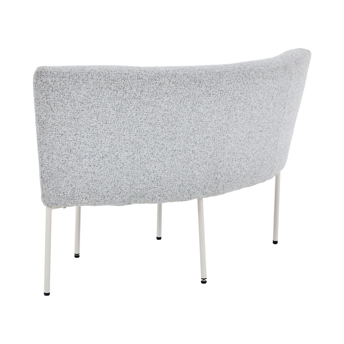 STARFURN Eetkamerbank Riff Hoek Beige 100x100x87 cm