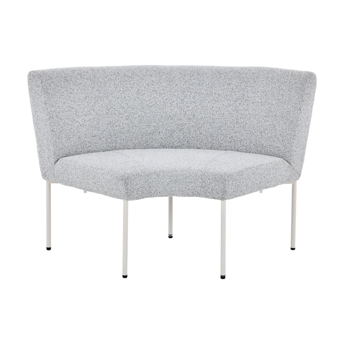 STARFURN Eetkamerbank Riff Hoek Beige 100x100x87 cm-Eetkamerbanken-Starfurn