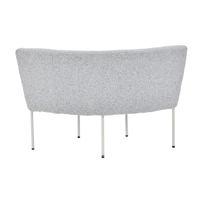 STARFURN Eetkamerbank Riff Hoek Beige 100x100x87 cm-Eetkamerbanken-Starfurn