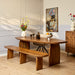 STARFURN Eetkamerbank Tense 280 cm 280x38x45 cm-Eetkamerbanken-Starfurn
