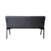 STARFURN Eetkamerbank Tivoli Bull 155 cm Antraciet 155x56x88 cm-Eetkamerbanken-Starfurn